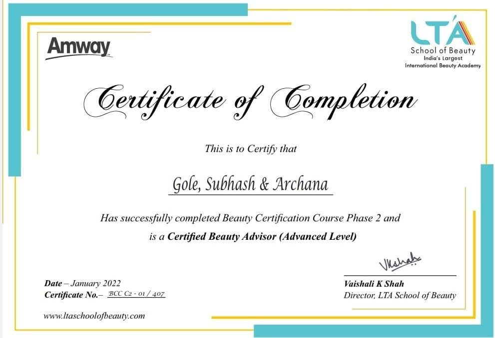 Certificate 2